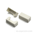 Conector del encabezado de la oblea de tono de 2.0 mm recto